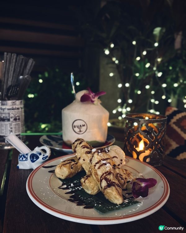 灣仔戶外度假風🌴🍹 椰林樹影泰國菜