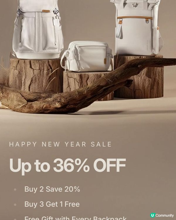 🎒💼Nayo Smart｜2026新年優惠｜優惠碼 LEO10｜買兩個八折｜買三個另送一個｜每單送小禮物🎁