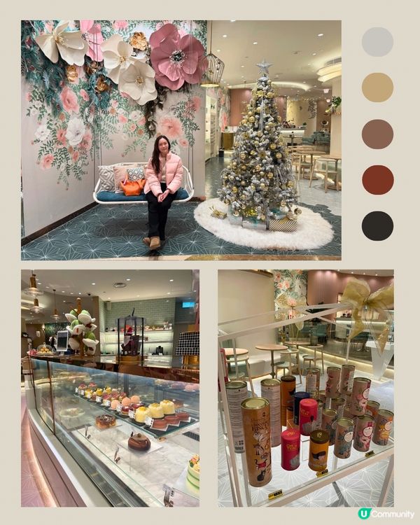 粉紅花花Cafe打卡位！🌸💖