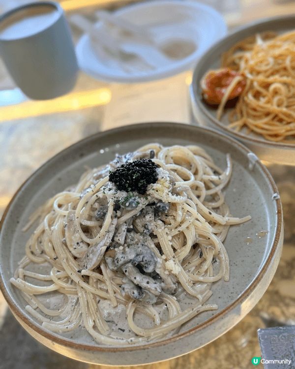 西九打卡cafe，環境優美，食物質素好，飲品拉花很漂亮。