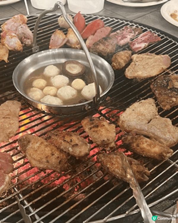 TLC BBQ場, 地方大, 食物選擇多, 除了燒烤外, 一...