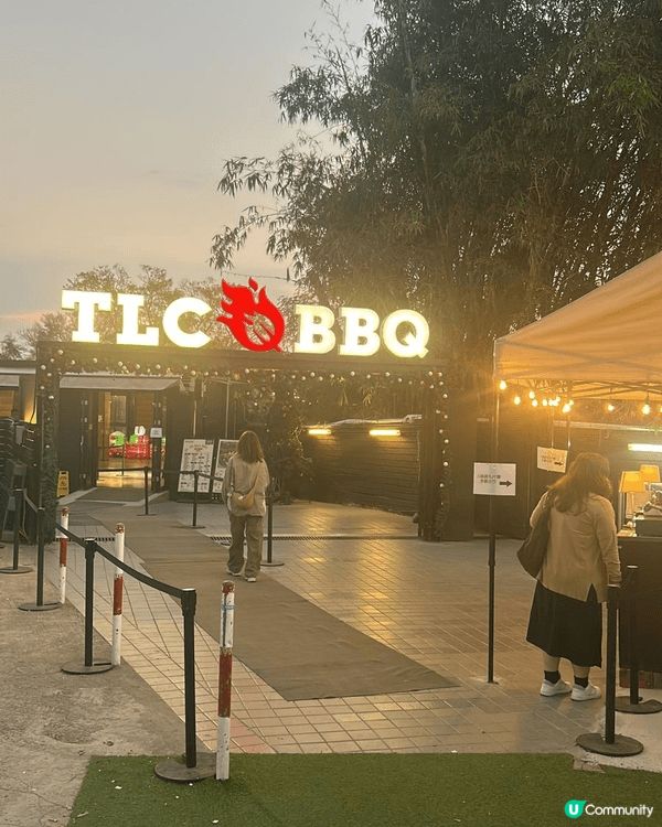 TLC BBQ場, 地方大, 食物選擇多, 除了燒烤外, 一...