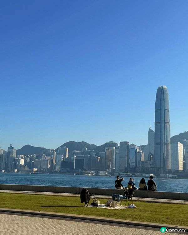西九文化區風景優美，適合一家大細同西九文化區放鬆心情遊玩