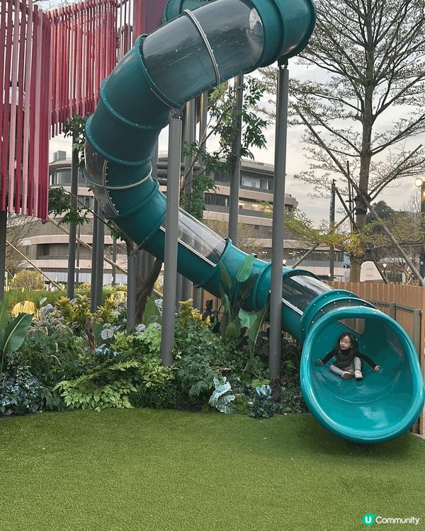 為於烏溪沙的西沙go park，有多個新建的兒童遊樂設場，場...