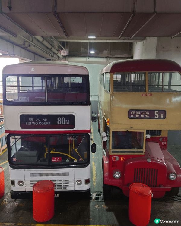去尖沙咀睇燈飾，仲去埋坐HK1，再去埋參觀九巴車廠，咁先夠地...