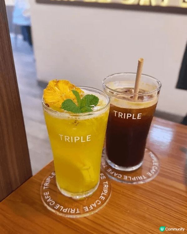 大埔嘅 triple_cafe 一直都係高質代表，經常要排隊...