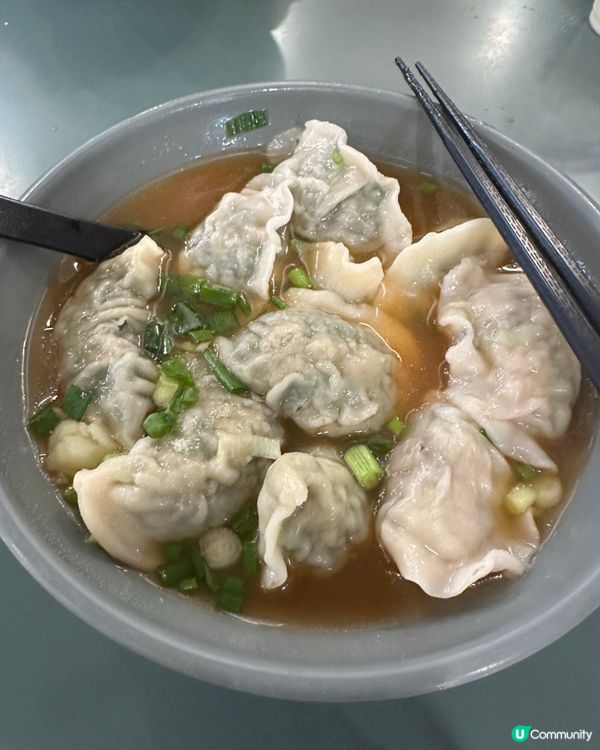 蕃茄薯仔湯配餃子