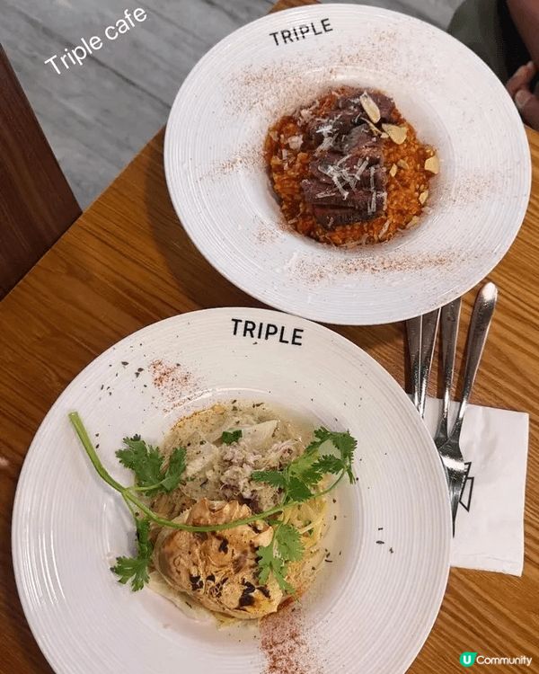 大埔嘅 triple_cafe 一直都係高質代表，經常要排隊...