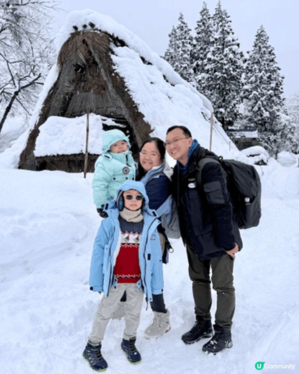 文化遺產白川鄉合掌川追雪之旅，比小朋友感受不一樣既白色冬天，...
