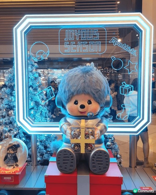作為Monchhichi 粉絲，最開心係有佢駕駛住聖誕銀河太...