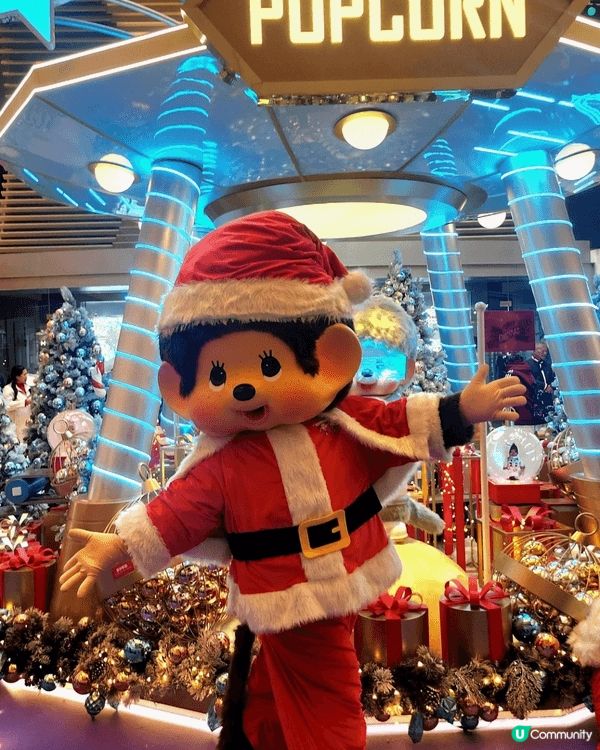 作為Monchhichi 粉絲，最開心係有佢駕駛住聖誕銀河太...