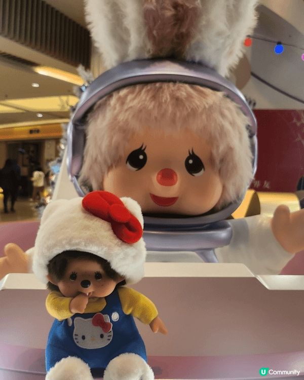 作為Monchhichi 粉絲，最開心係有佢駕駛住聖誕銀河太...