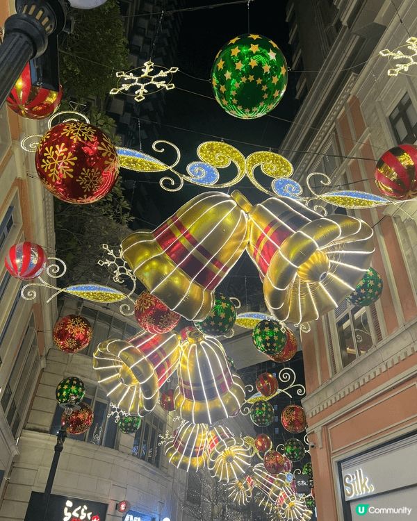 香港灣仔區聖誕限定打卡：利東街真係冇得輸好有氣氛，同倫敦有得...