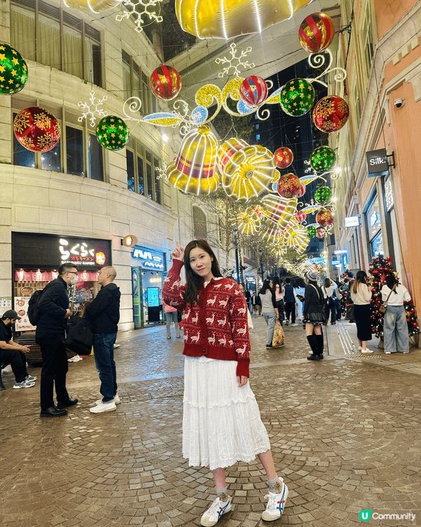 香港灣仔區聖誕限定打卡：利東街真係冇得輸好有氣氛，同倫敦有得...