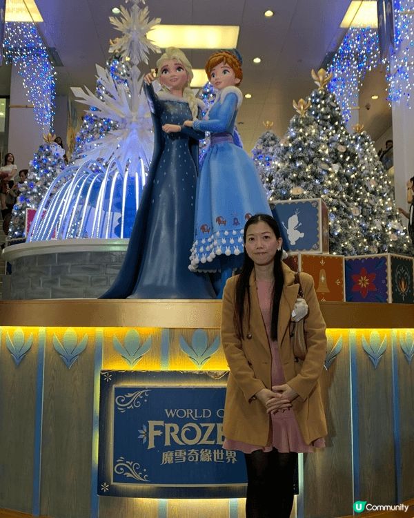 尖沙咀海港城迪士尼聖誕裝飾🎍。感受聖誕氣氛！開心滿足！影相打...