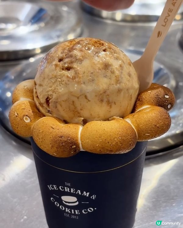 雪糕店新出超邪惡燒棉花糖Affogato！