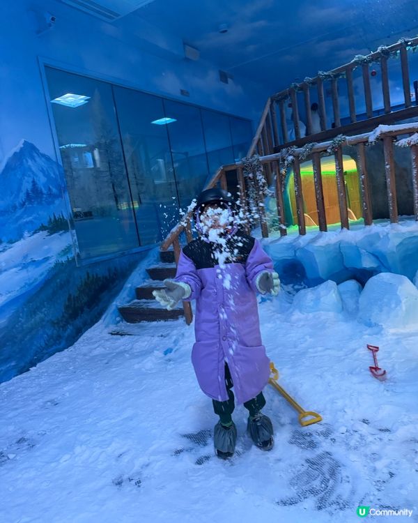 零下10幾度嘅冰雪世界！