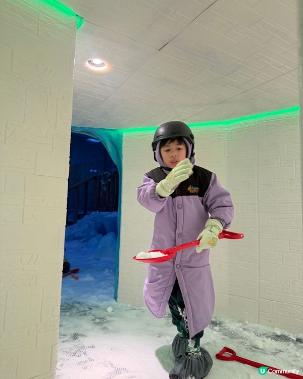 零下10幾度嘅冰雪世界！