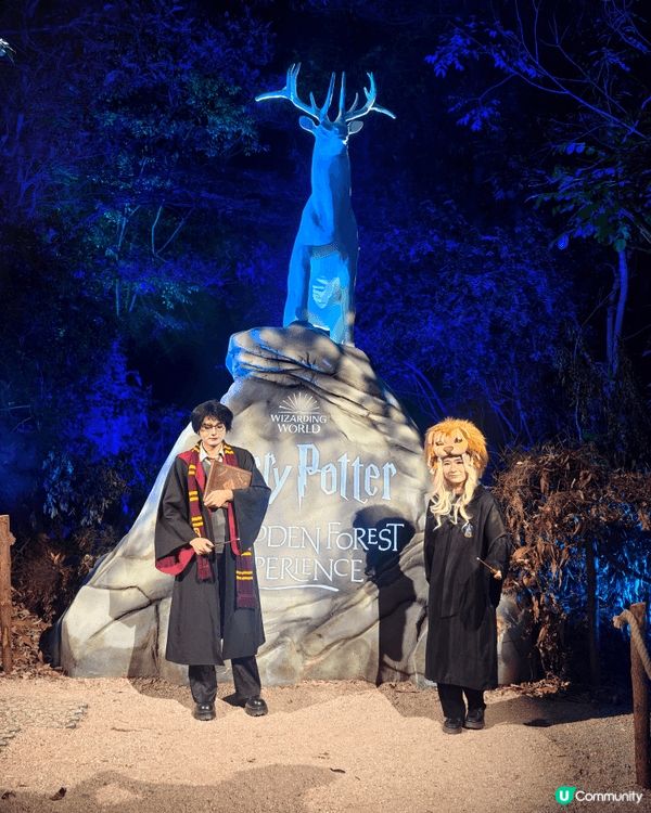 終於去左深圳哈利波特禁林體驗！全程 90 分鐘的體驗，揮動魔...