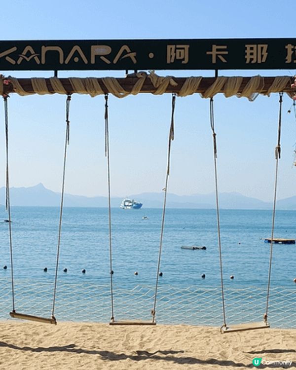 最近去咗深圳大鵬新區嘅南澳！真係好靚距離香港大約兩個鐘頭車程...