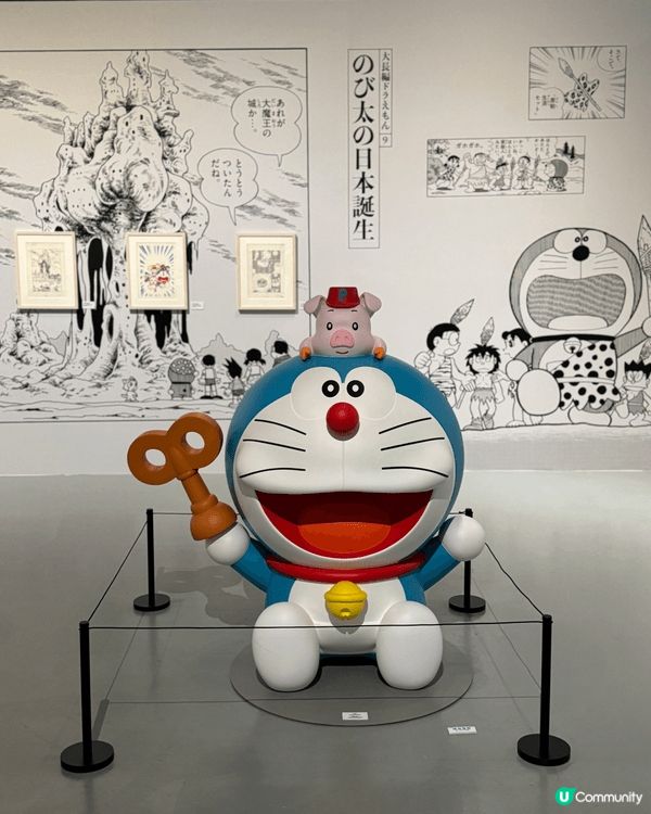台灣期間限定嘅多啦A夢展覽🥰入面除左有多隻Figure，仲有...