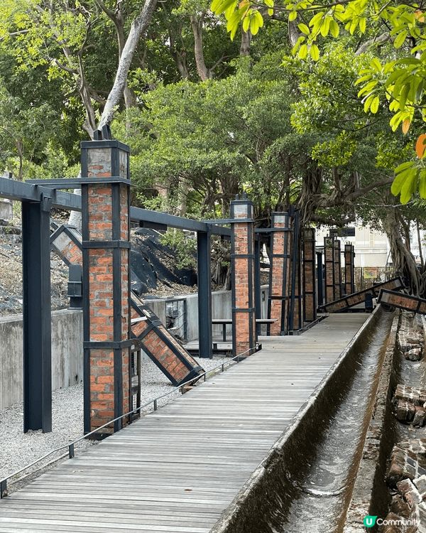 土瓜灣牛棚免費入場，有唔同藝術擺設，城市中充滿綠意，可以悠閒...