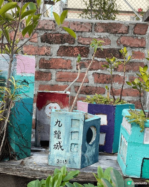 土瓜灣牛棚免費入場，有唔同藝術擺設，城市中充滿綠意，可以悠閒...