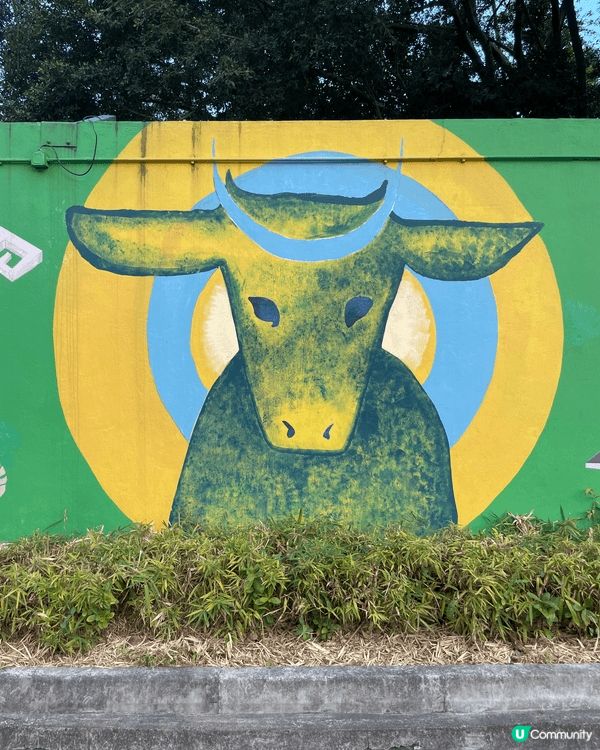 土瓜灣牛棚免費入場，有唔同藝術擺設，城市中充滿綠意，可以悠閒...