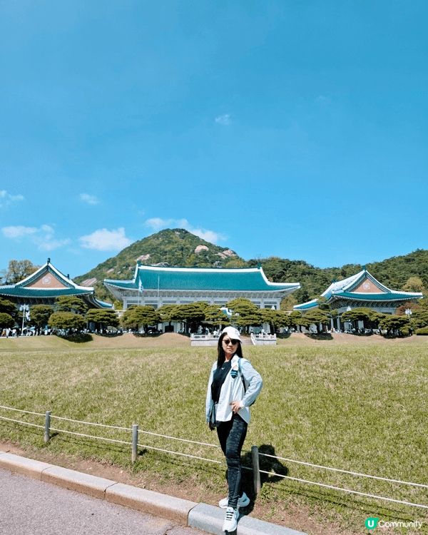 1, 韓國首爾的青瓦臺。2,日本上野恩賜公園。3,到深圳灣大...