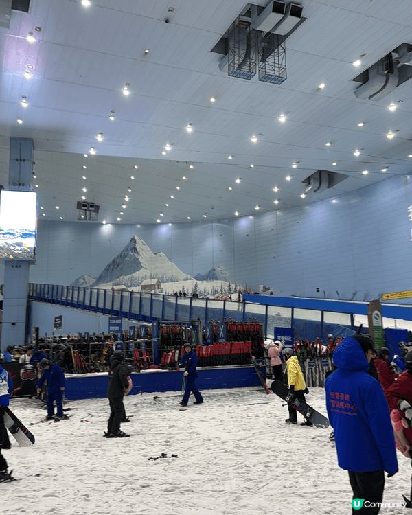 內地室內滑雪場最啱去旅行滑雪之前去練習下，揾返啲feel！
