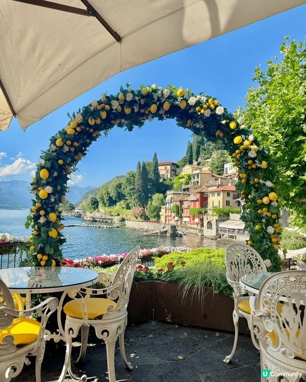 意大利Lake Como, 可以遠離米蘭城市的繁囂，呼吸海洋...