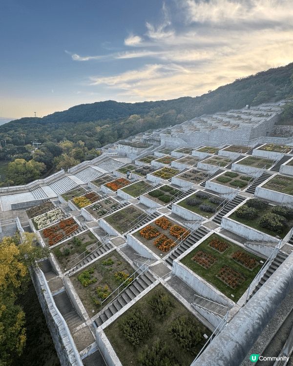 淡路島夢舞台好靚～安藤忠雄啲水泥建築好型，望住個瀨戶內海，真...
