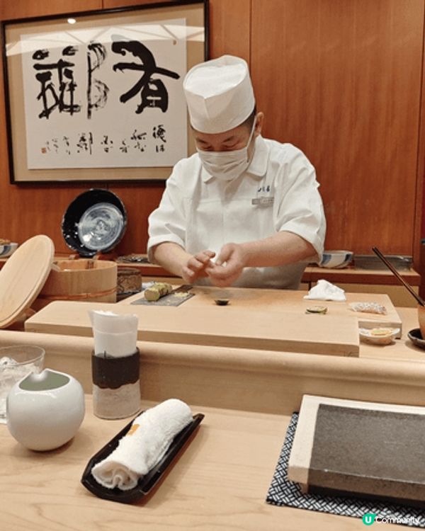東京壽司善,榮獲米芝蓮星級,最重要壽司師傅乾淨衛生,用心製作...