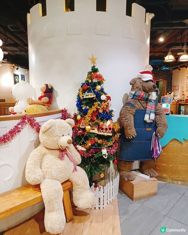 熊仔陪食西餐！🐻🍽️✨