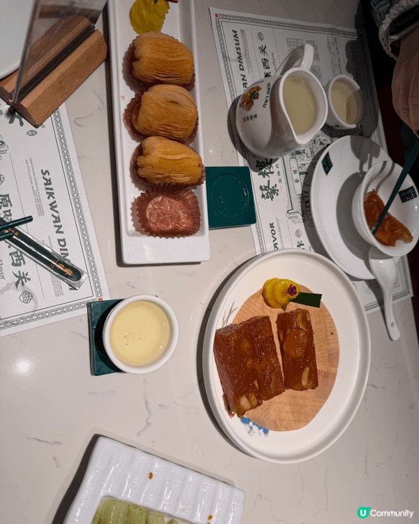 深圳1 日遊去了蘩樓飲茶，又食了好食甜品，真的很好吃，不要浪...