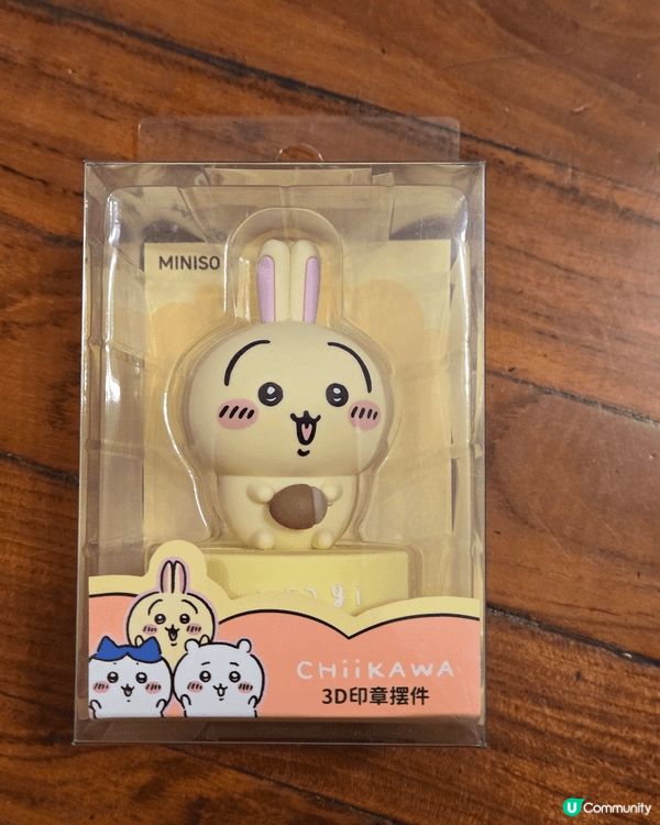 自從睇過chiikawa 動畫同漫畫後，就開始買兔哥嘅產品，...
