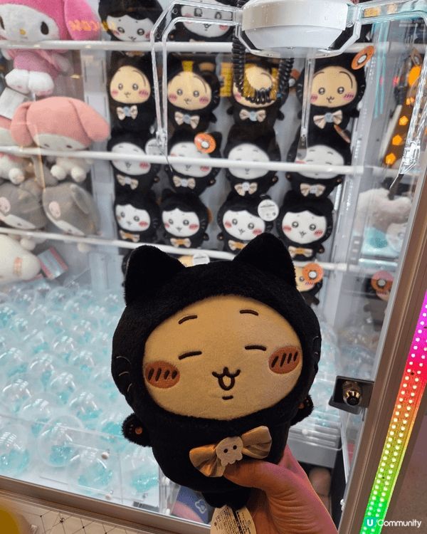 幸運地每次去夾公仔都夾到新款Chiikawa，小朋友都好鐘意...