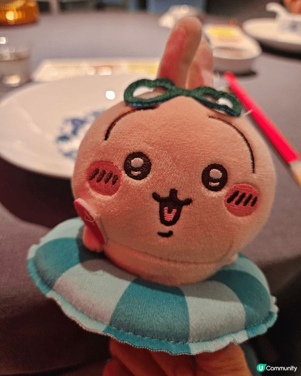 同兔哥去食晚餐片皮鴨