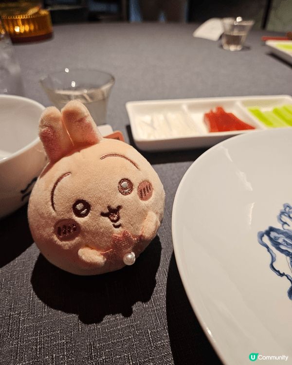 同兔哥去食晚餐片皮鴨