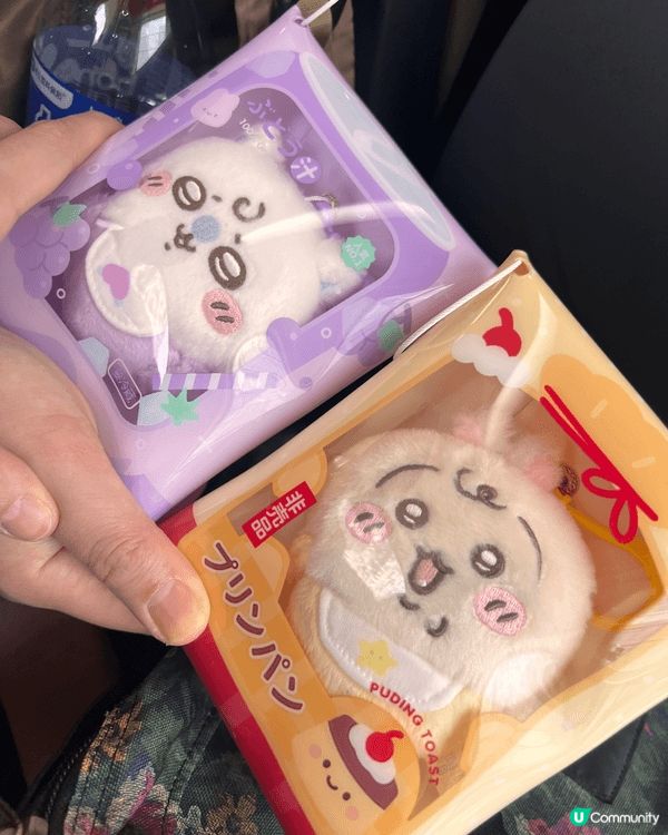 跟男朋友帶著Chiikawa一起拍拖，間中跟chiikawa...