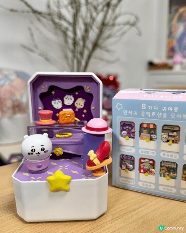 其實全部chiikawa都好鍾意，所以真係大大少少咩類型都會...