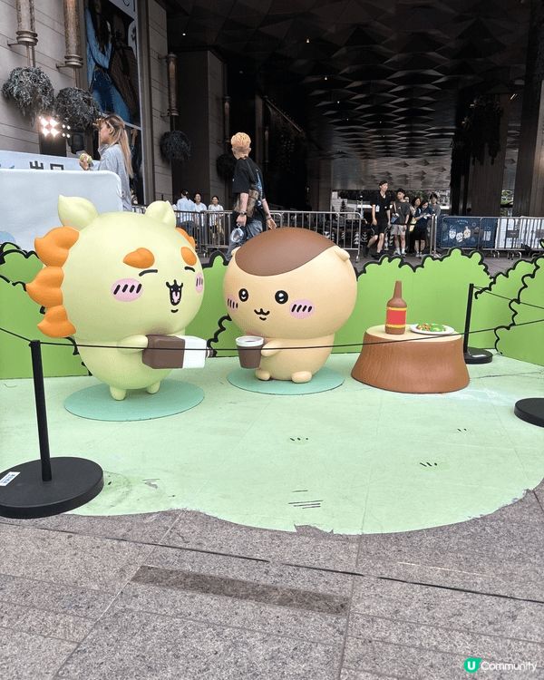 相片在8月份拍的，是在尖沙咀舉行的chiikawa展，有很多...