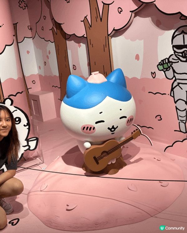 相片在8月份拍的，是在尖沙咀舉行的chiikawa展，有很多...