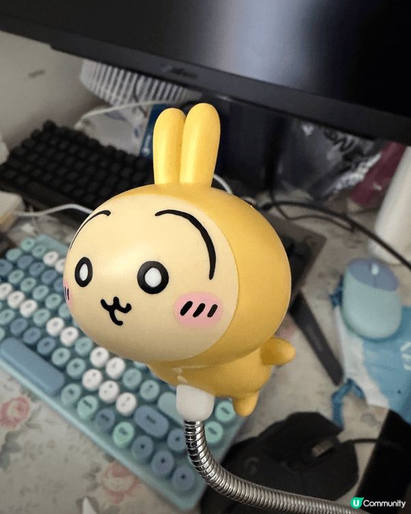 好開心夾公仔夾出左盞燈….雖然燈嘅亮度好雞，但係造型搭夠🧡！...