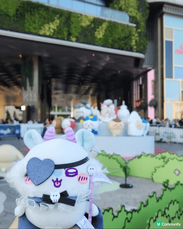 無論是餐廳還是商場，都有好多chiikawa為主題嘅打卡位。...