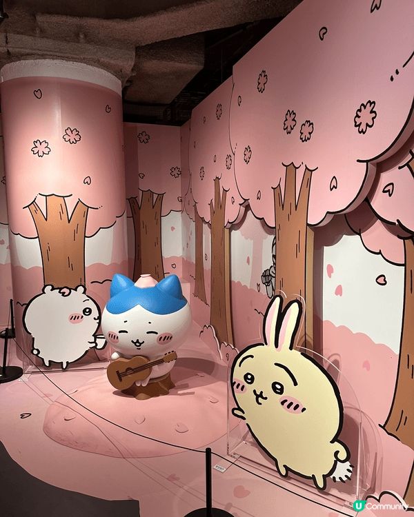 好開心之前Chiikawa展覽終於喺香港舉行，所以我都絕不能...