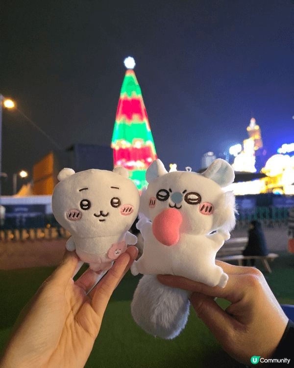 聖誕帶Chii仔(同堆frd子嘅飛鼠)一齊周圍去打卡~❤️ ...