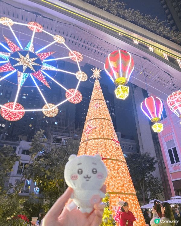聖誕帶Chii仔(同堆frd子嘅飛鼠)一齊周圍去打卡~❤️ ...