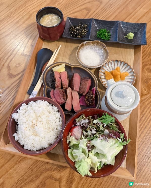  觀塘隱世樓上日系風格Cafe| 必試燒牛舌芯御膳定食