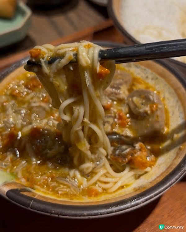 【深圳必食】福田皇庭廣場│蟹叁寶。啖啖蟹黃 ♥ 蟹黃金撈蟹黃麵